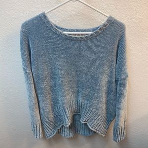 Velvet sky blue sweater 🤍